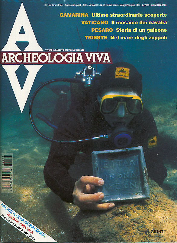 Archeologia Viva n. 45 - maggio/giugno 1994. Rivista bimestrale