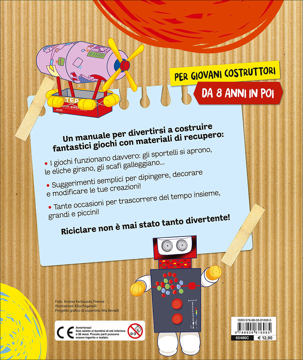 Rompiamo le scatole!. Tante idee per creare riciclando - Con 2 pagine di stickers