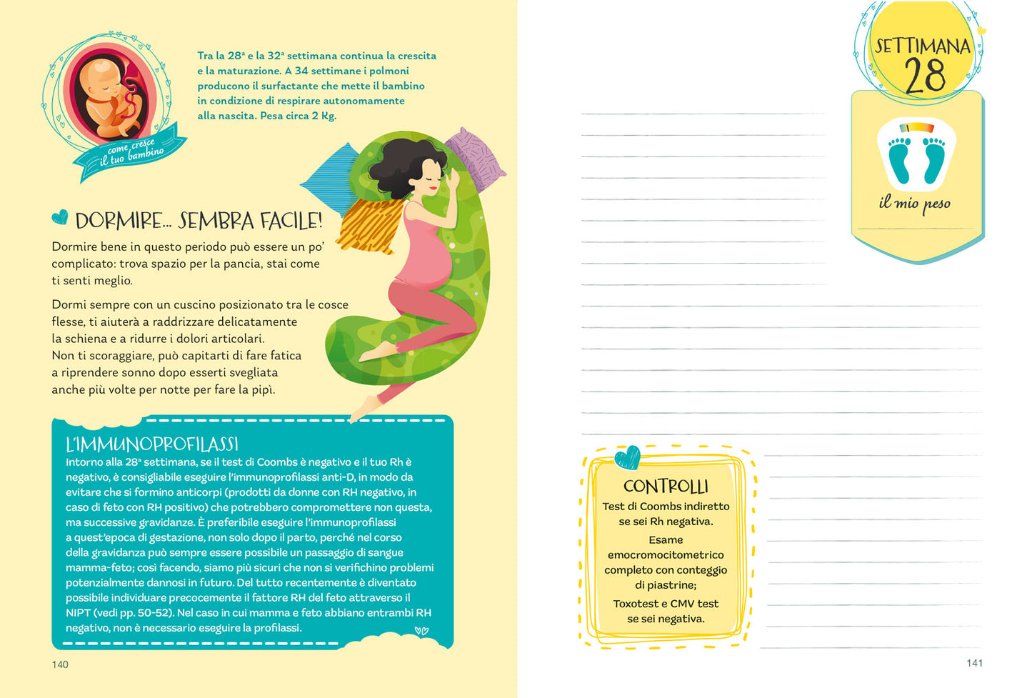 LA MIA AGENDA DELLA GRAVIDANZA. Settimana per settimana tutto quello che serve sapere