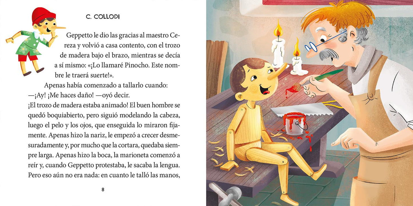 Pinocho. Edizione in spagnolo