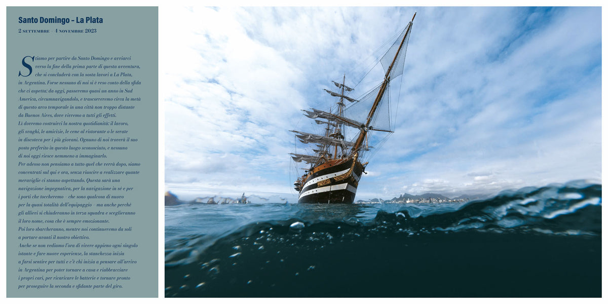 Nave Vespucci - viaggio intorno al mondo
