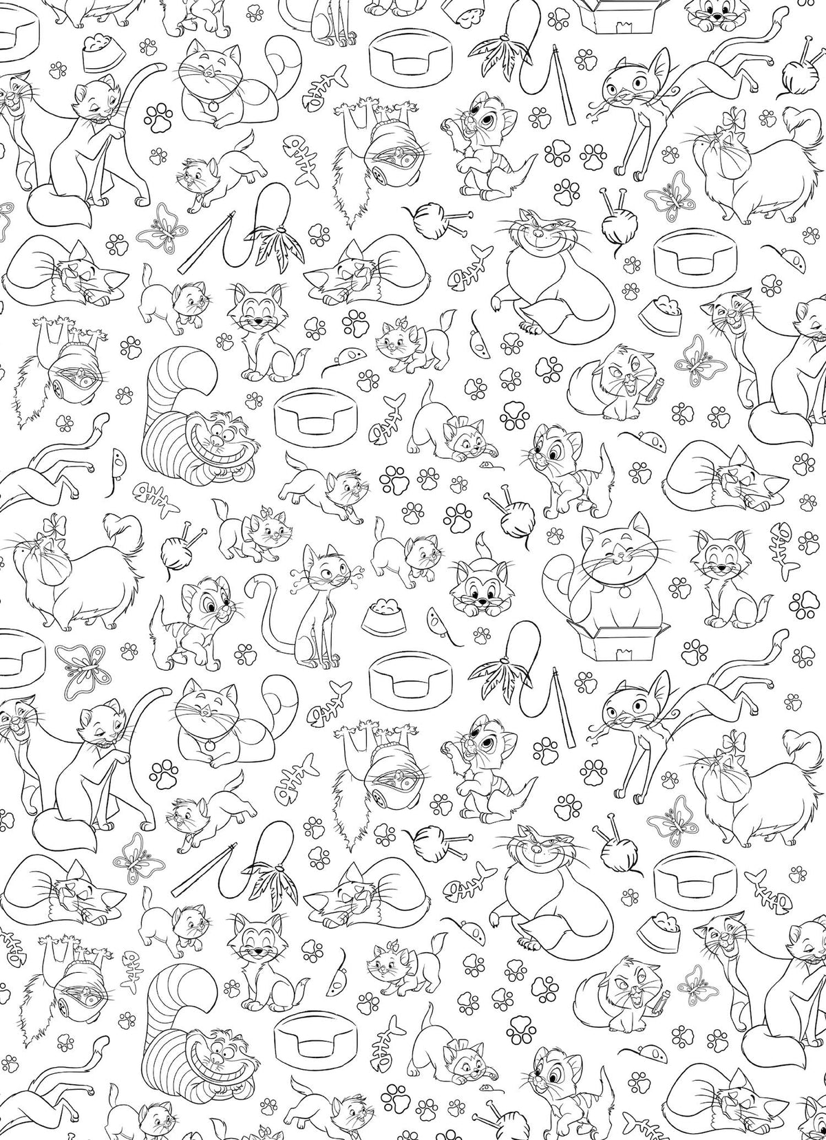 Disney Animals Coloring antistress per tutte le età. 100 immagini per ispirare la creatività