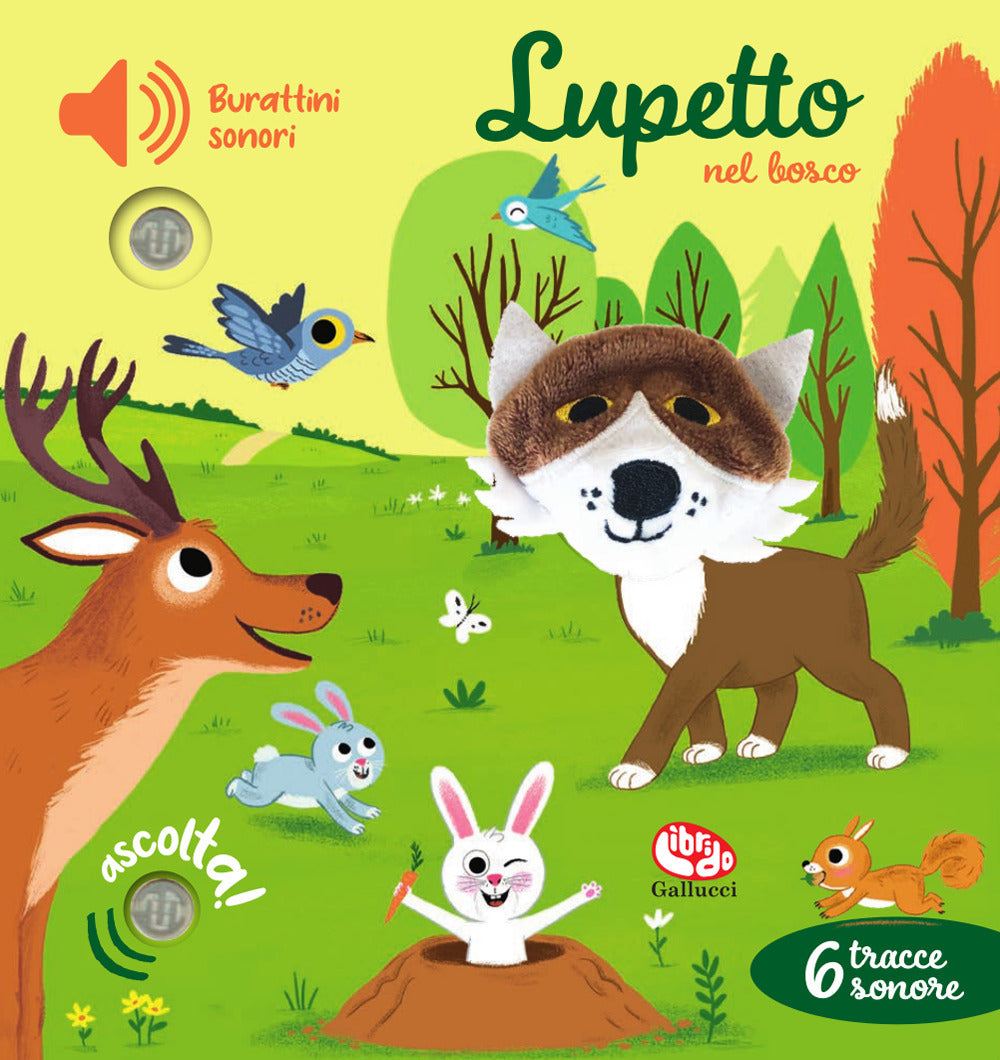 Lupetto nel bosco. Burattini sonori