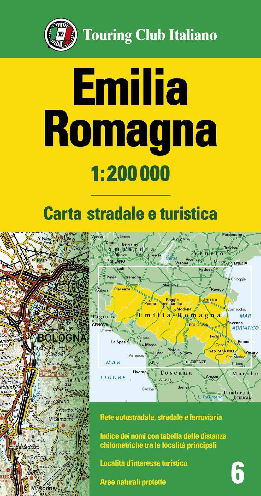 Emilia Romagna 1:200.000.
