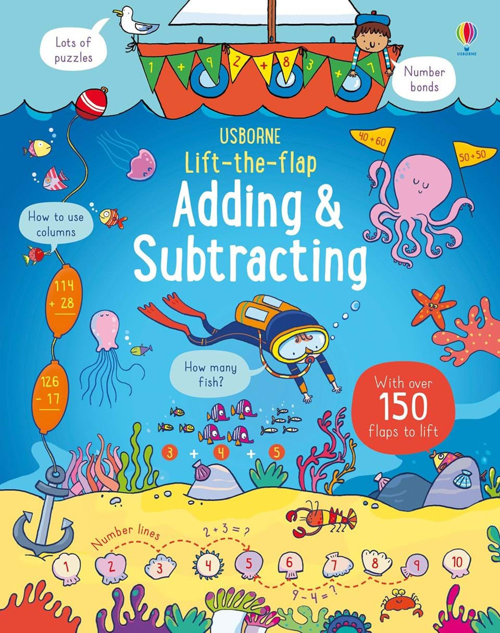 Lift-the-flap. Adding and subtracting. Ediz. a colori.