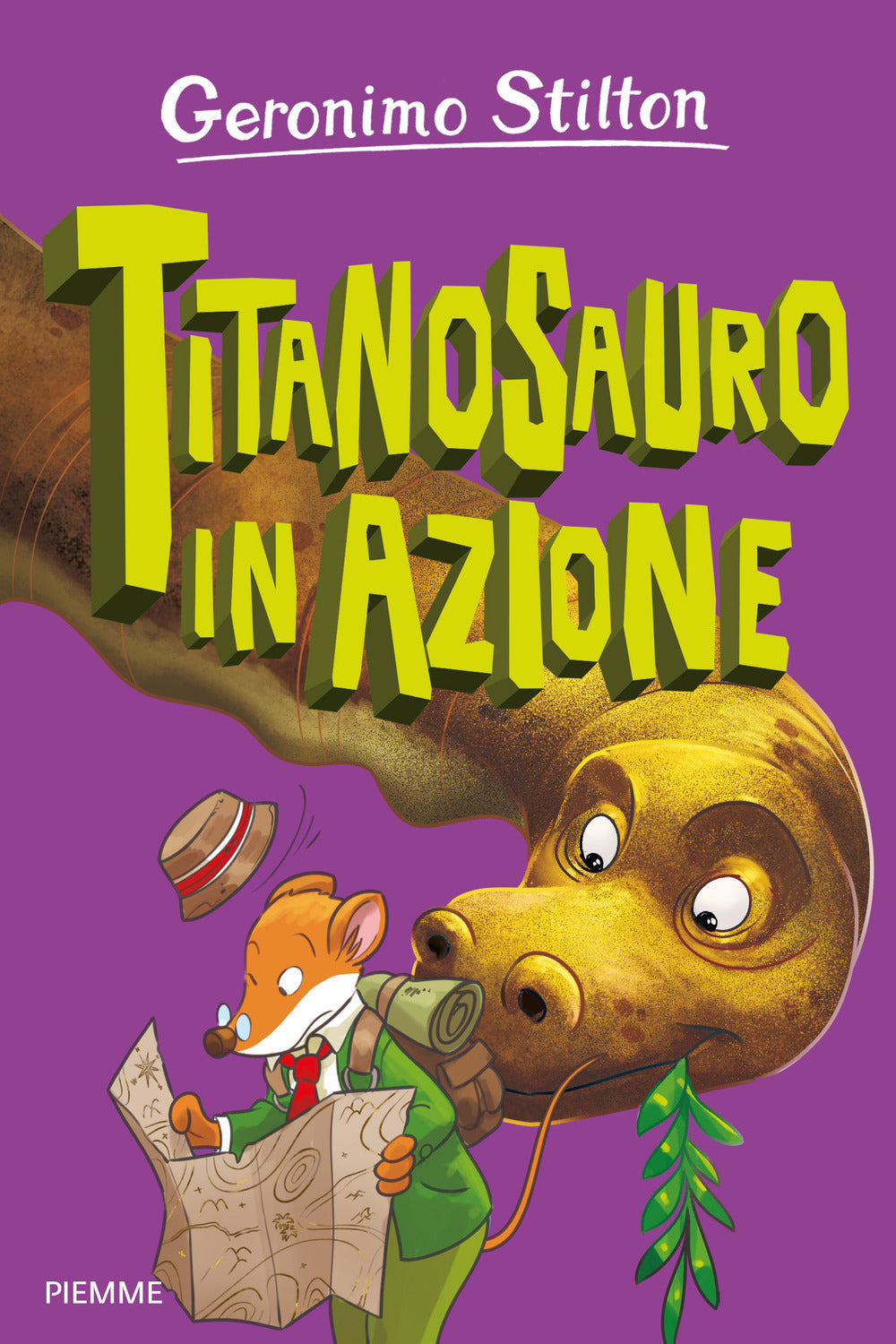 Titanosauro in azione.