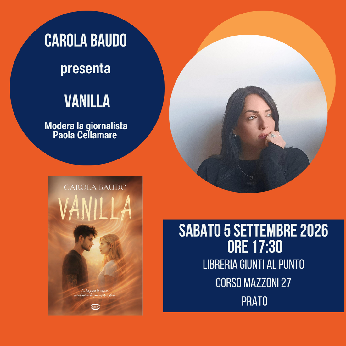Carola Baudo a Prato