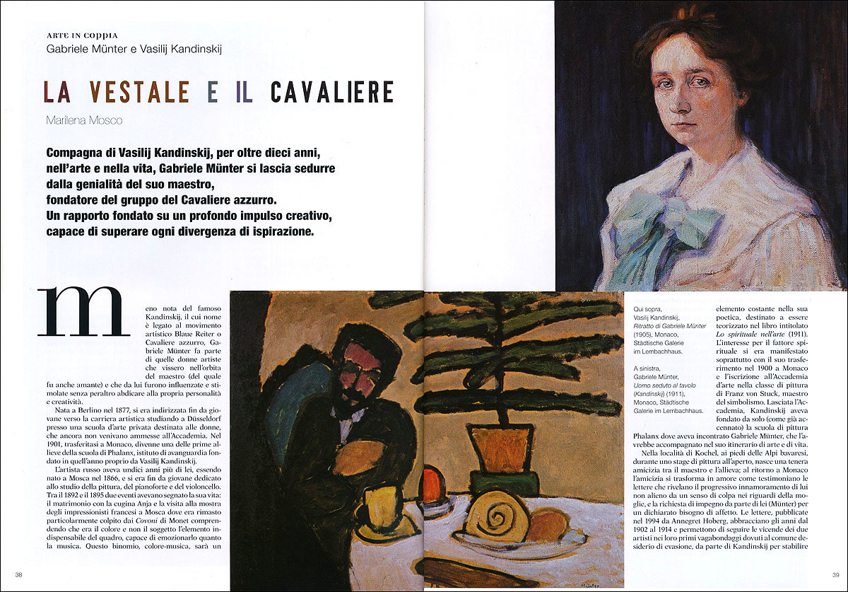 Art e dossier n. 287, aprile 2012. allegato a questo numero il dossier: Kandinskij di Jolanda Nigro Covre