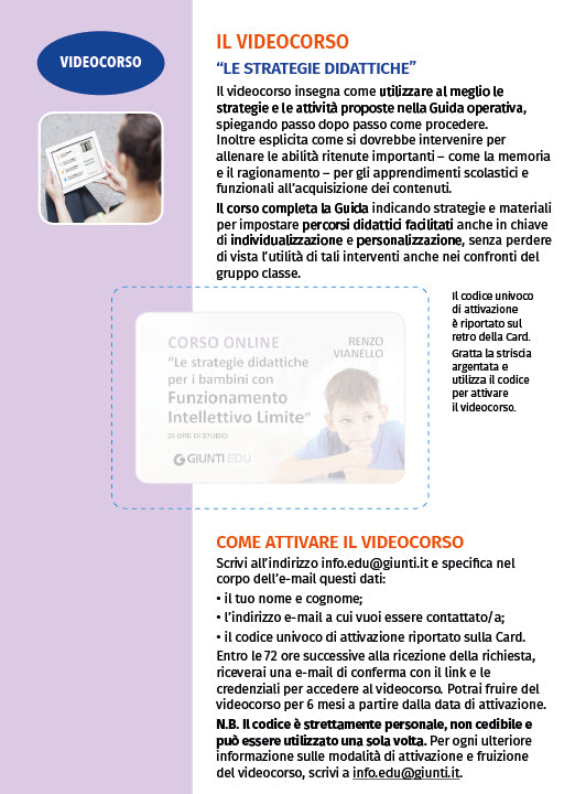 Kit Funzionamento Intellettivo Limite. Un percorso completo per intervenire a scuola con alunni in difficoltà