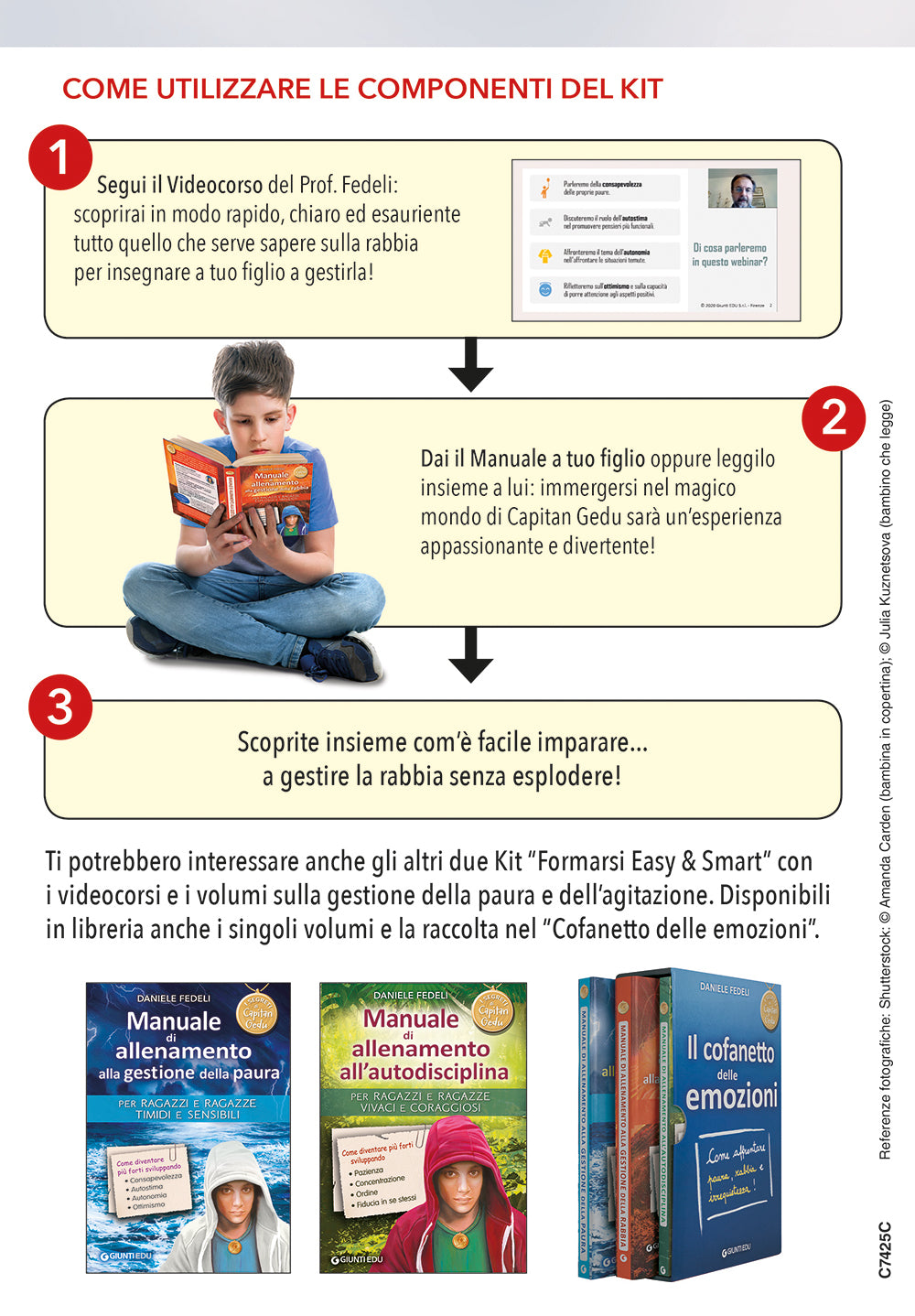 Kit per gestire la rabbia senza esplodere . 1 videocorso per l'adulto + 1 manuale per il ragazzo