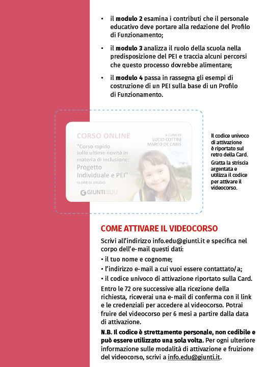 Kit PEI su base ICF. Un percorso completo sulle innovazioni in materia di inclusione scolastica