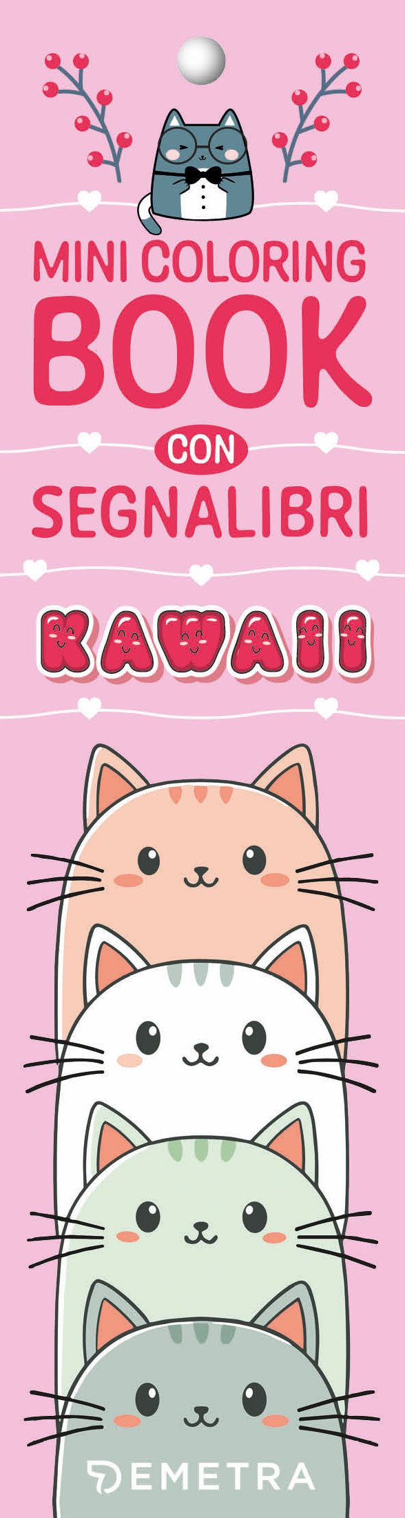 Segnalibro da colorare Kawaii
