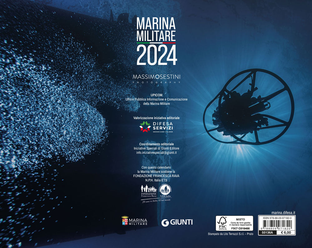 Calendario Marina 2024 - da tavolo