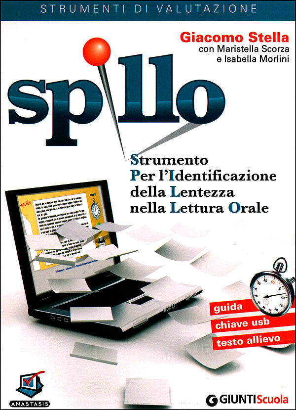 SPILLO: Kit Classe 35 somministrazioni. Guida, chiave USB, testo allievo