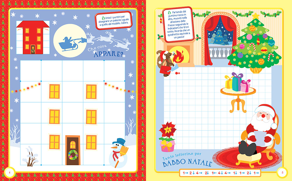 Fare e giocare a Natale. Con tanti stickers