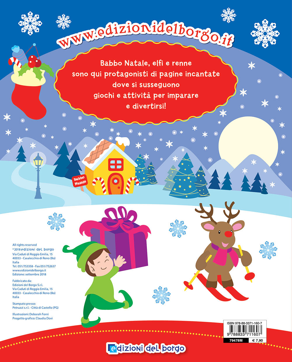 Fare e giocare a Natale. Con tanti stickers