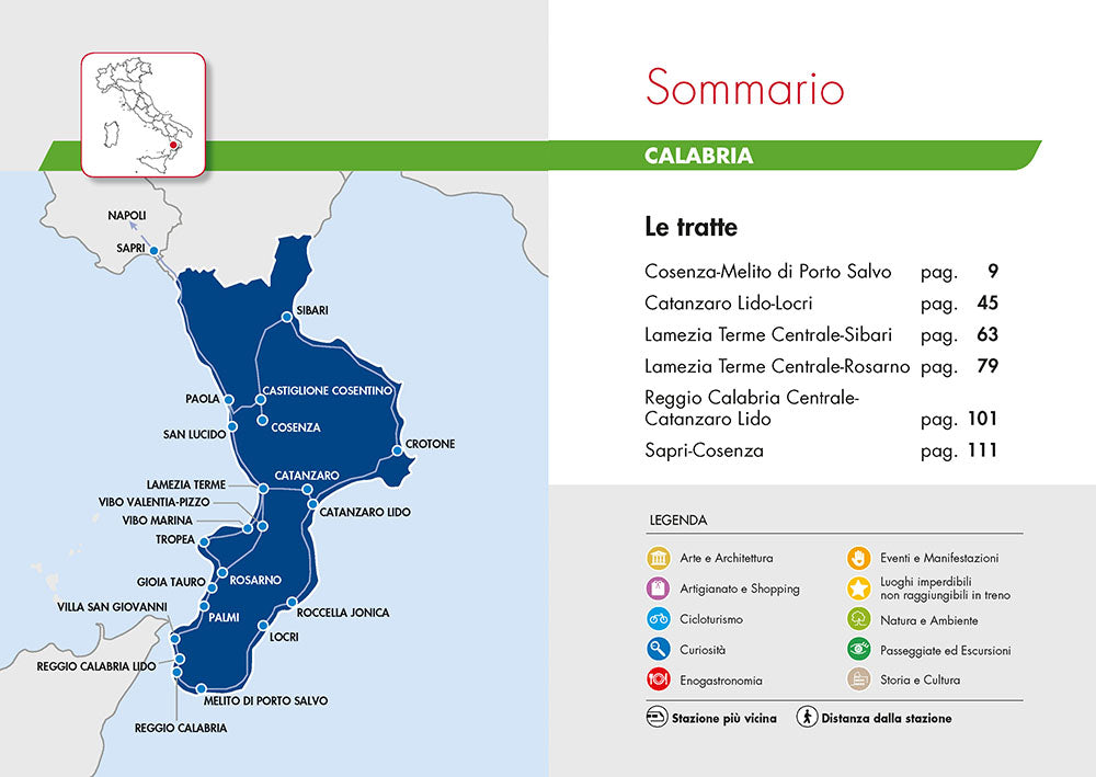 Calabria in treno. I regionali da vivere