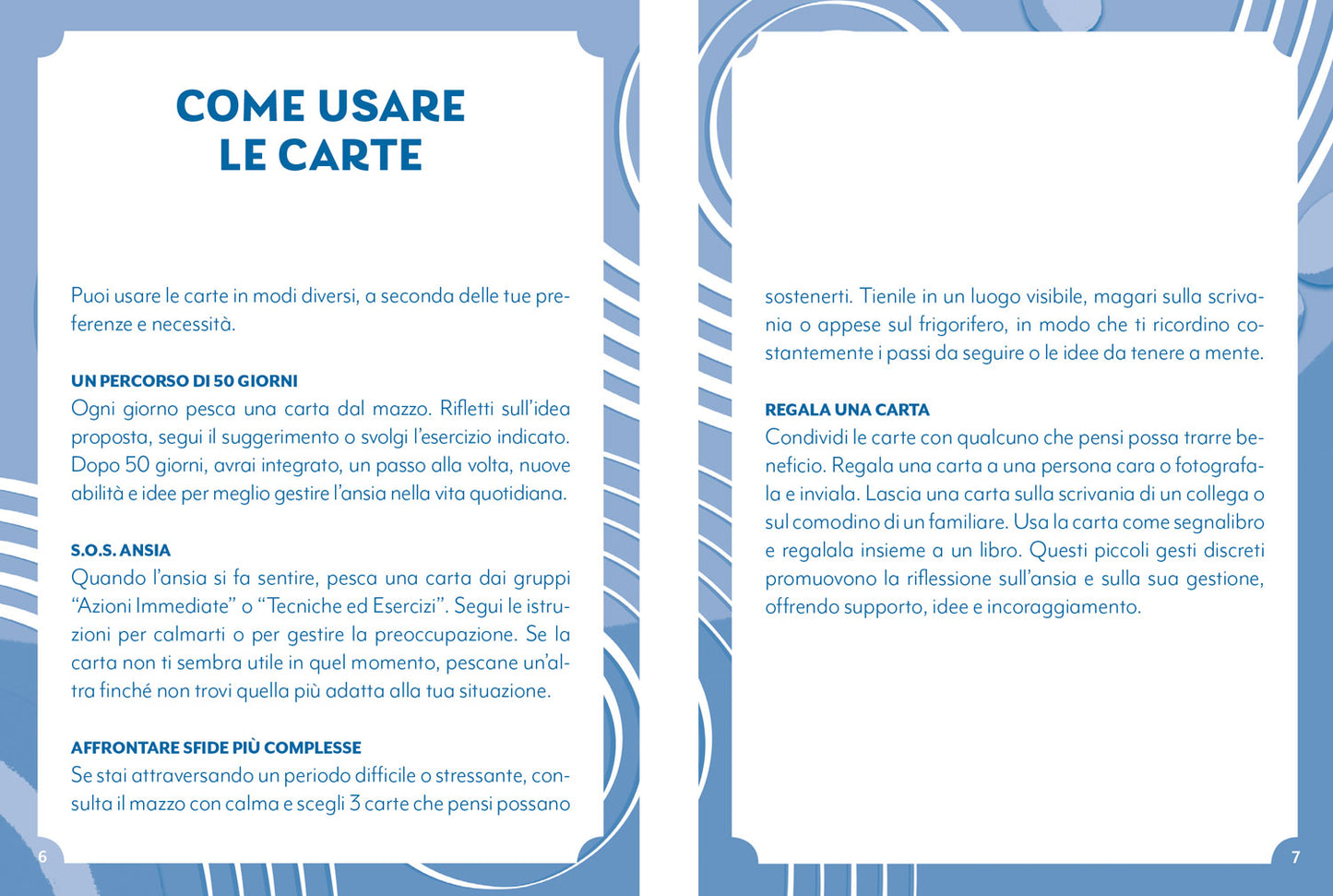 S.O.S Ansia. Le carte del Benessere