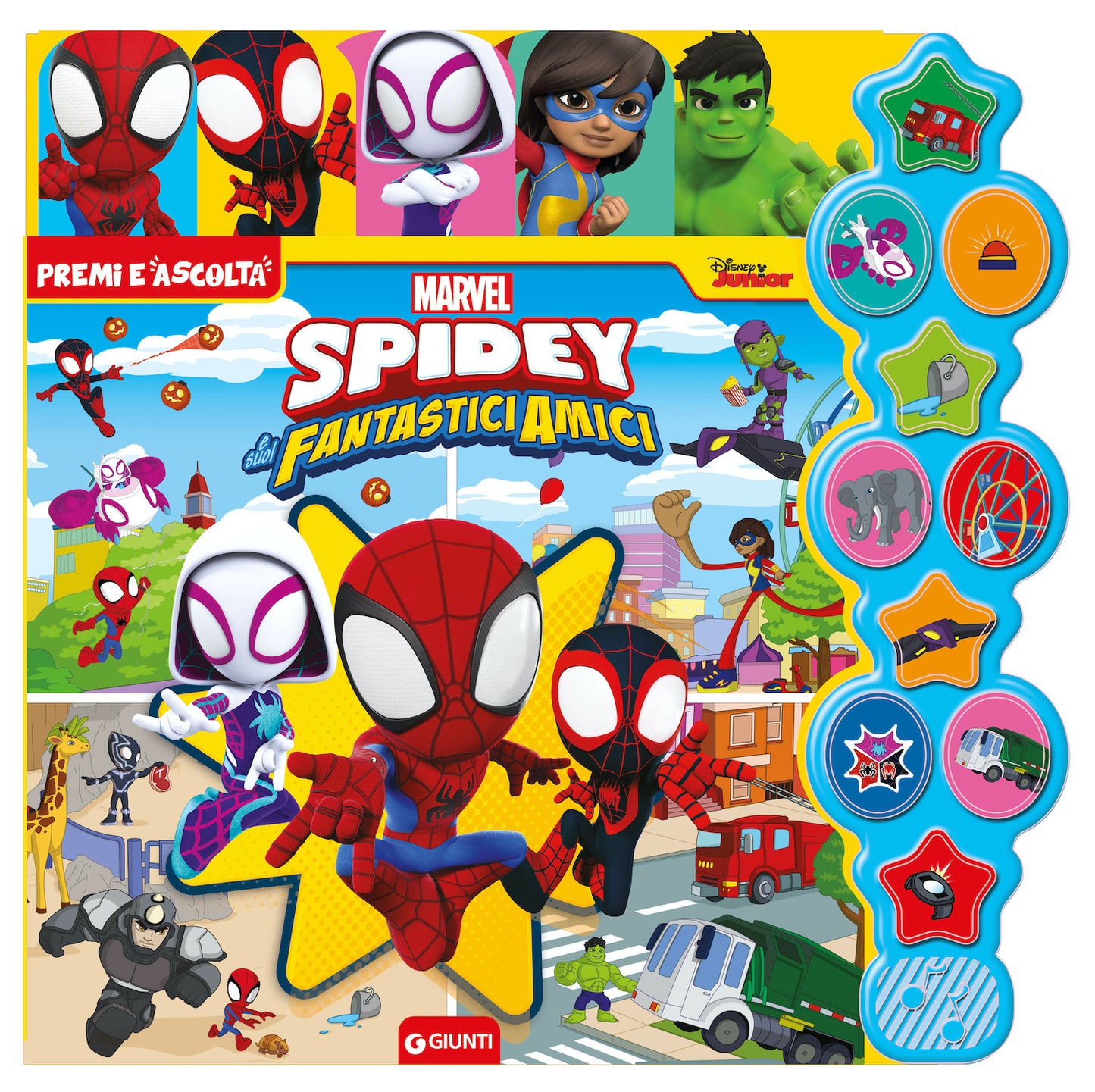 Spidey e i suoi amici Premi e ascolta
