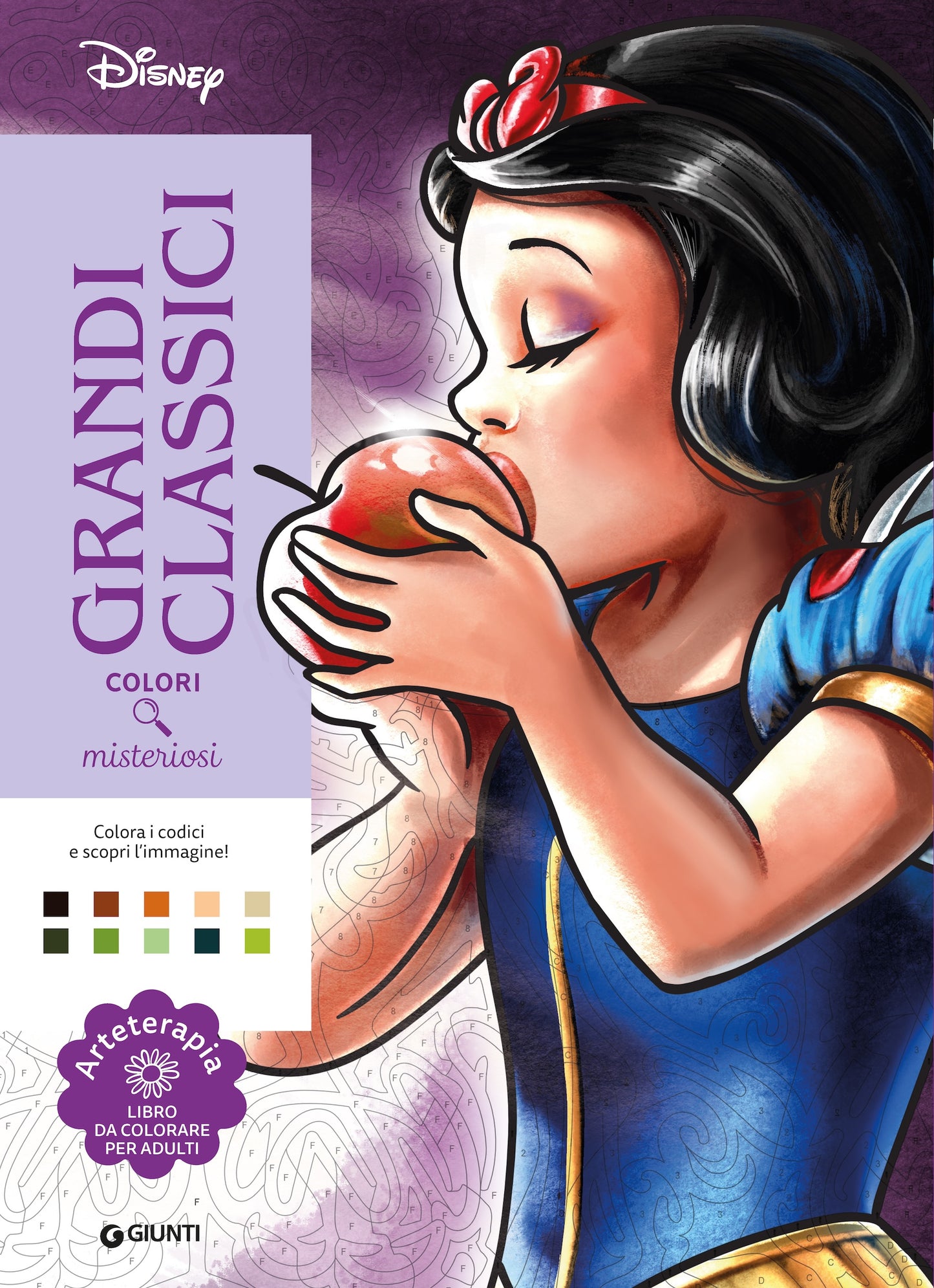 Grandi Classici Colori Misteriosi. Arteterapia Libro da colorare per adulti