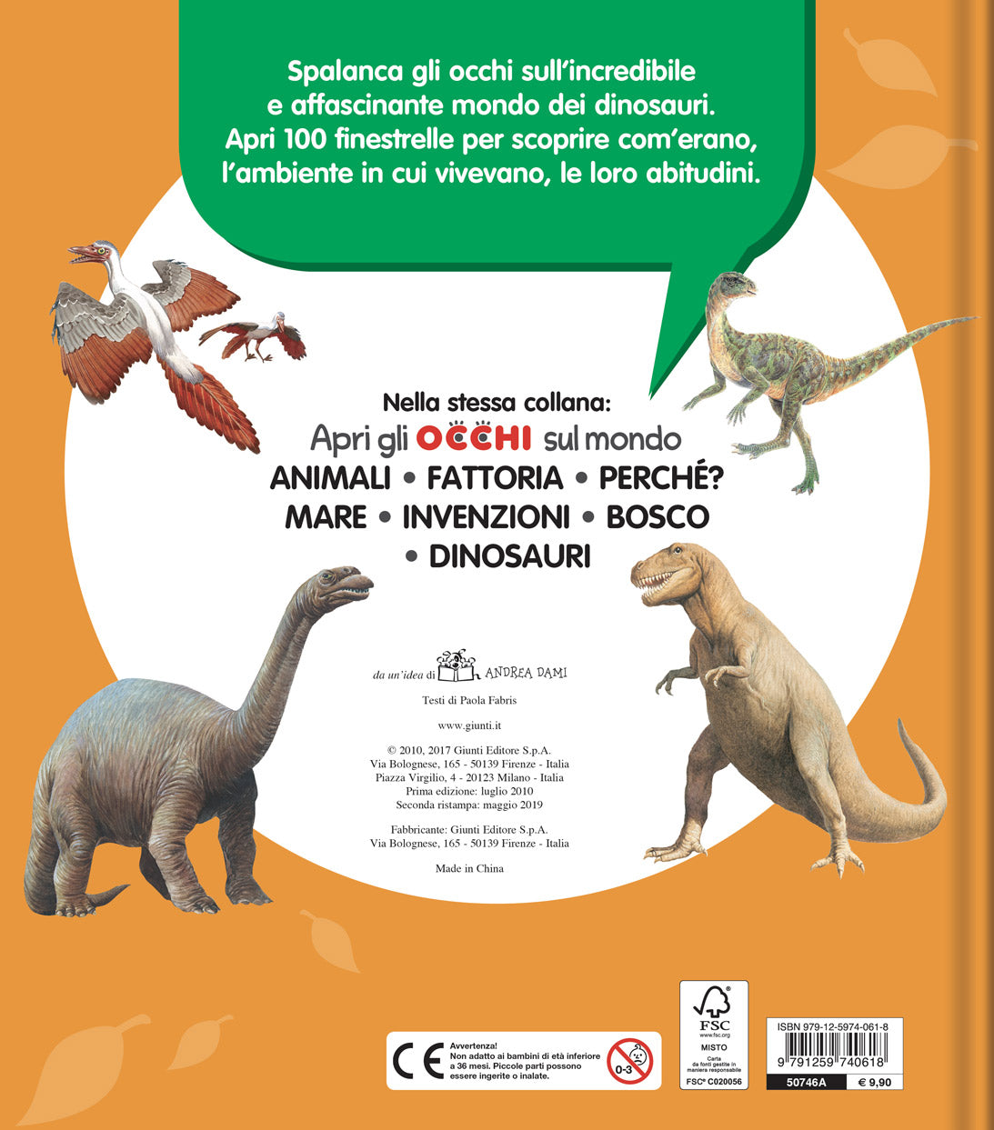 Dinosauri. 100 finestrelle
