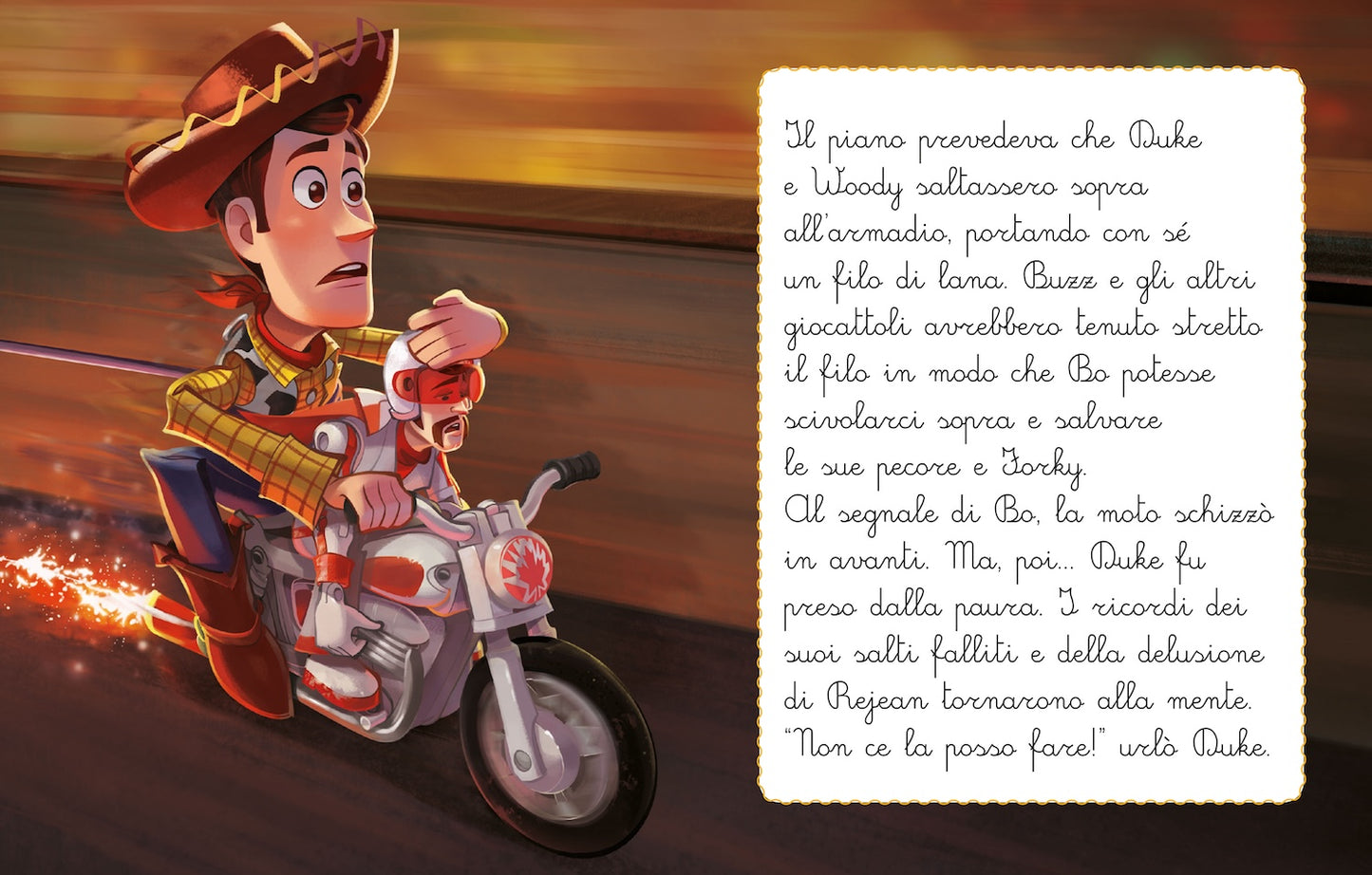 Toy Story Leggo in corsivo Niente paura!. Per primi lettori