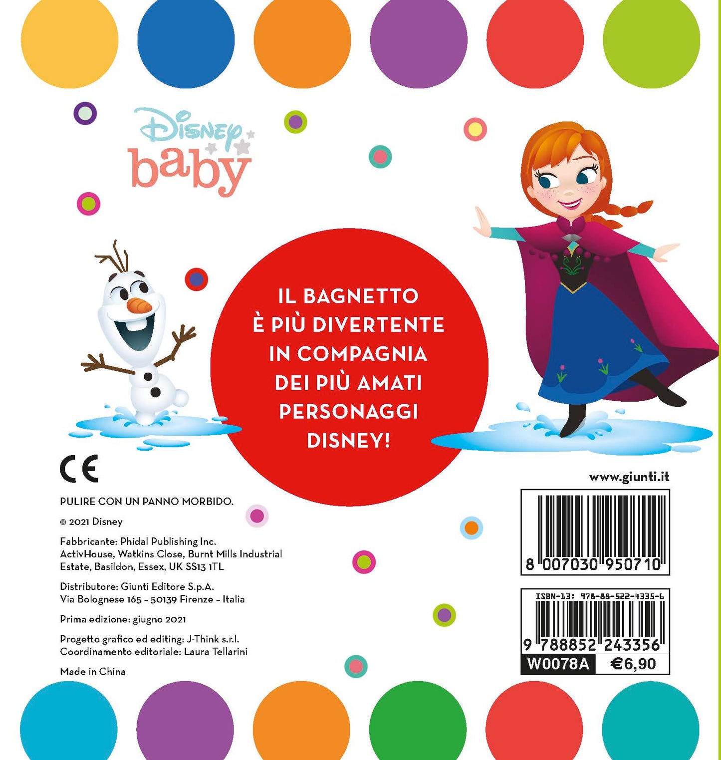 Disney Baby Libro bagno. Facciamo splash!
