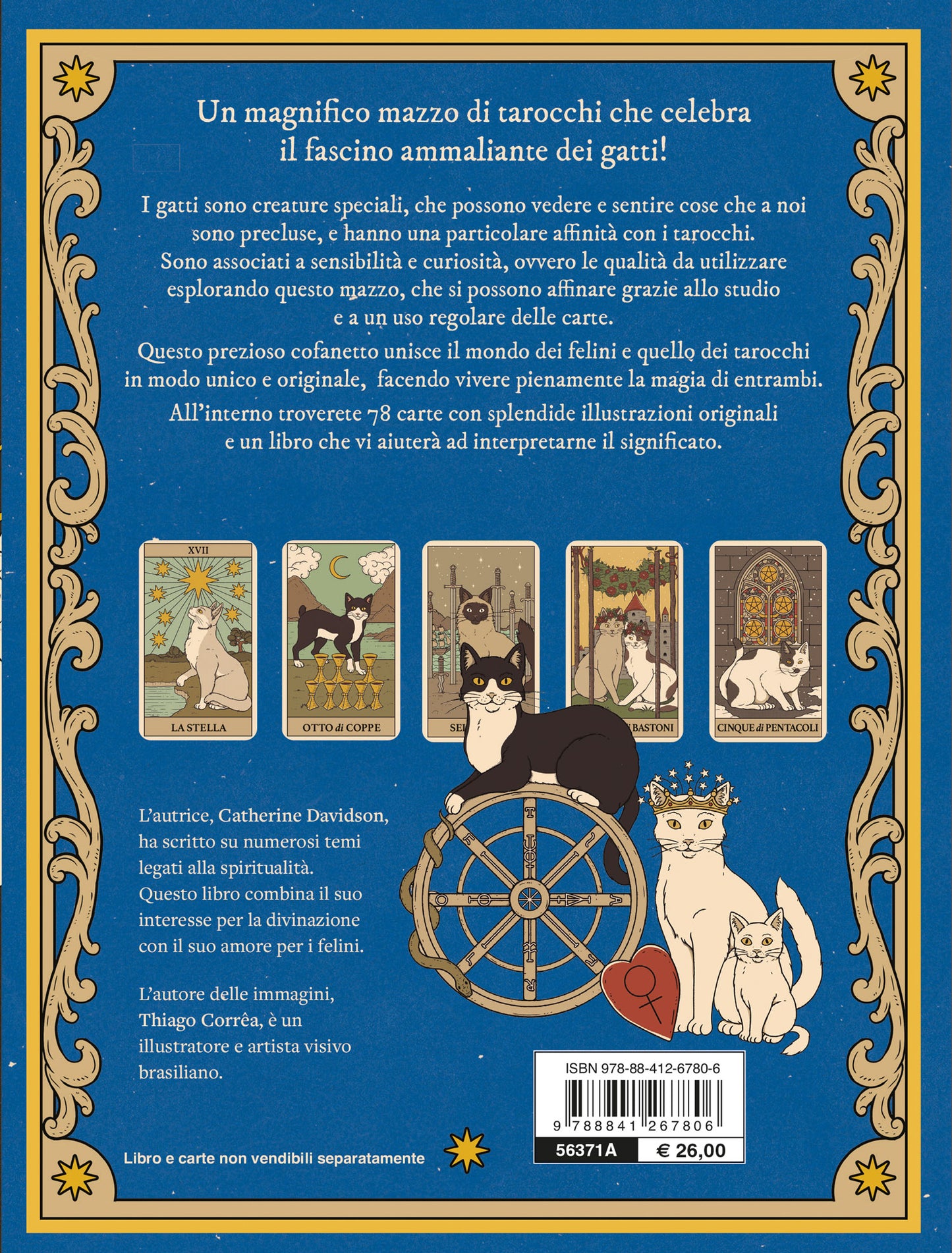 Tarocchi magici dei gatti. 78 carte e un manuale per veri devoti dei felini