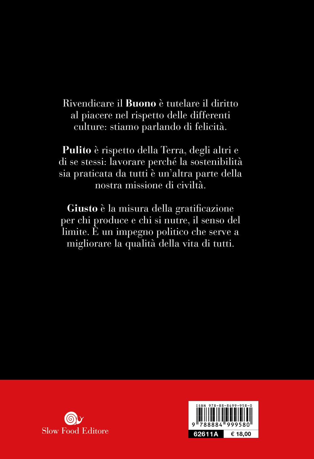 Buono, pulito e giusto