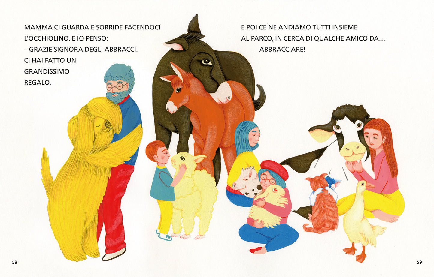 Gli abbracci contagiosi