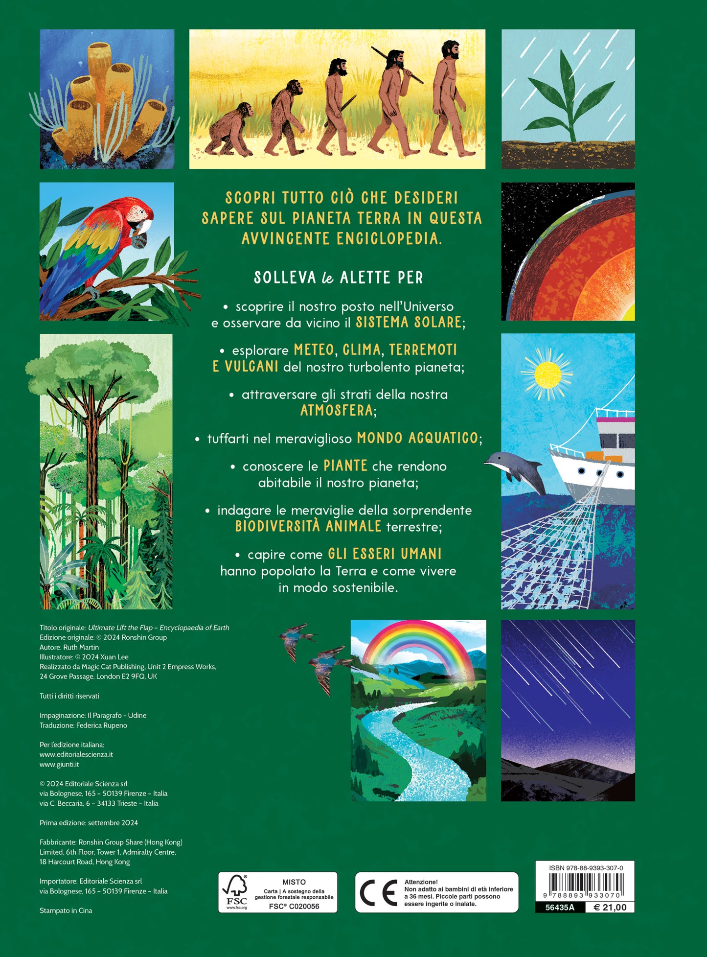 Scopri la vita sulla Terra. Alza e scopri – Con 200 alette