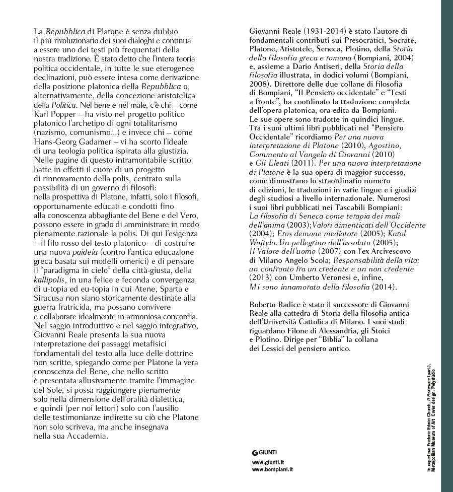 La Repubblica. Testo greco a fronte