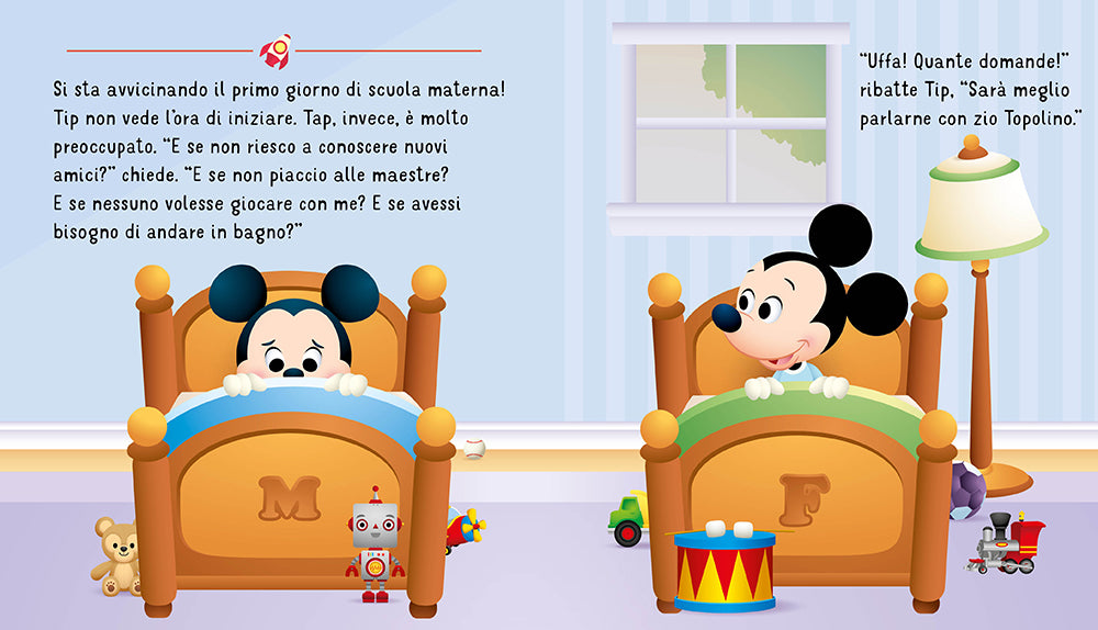 Il primo giorno di scuola materna - Disney Le mie prime storie