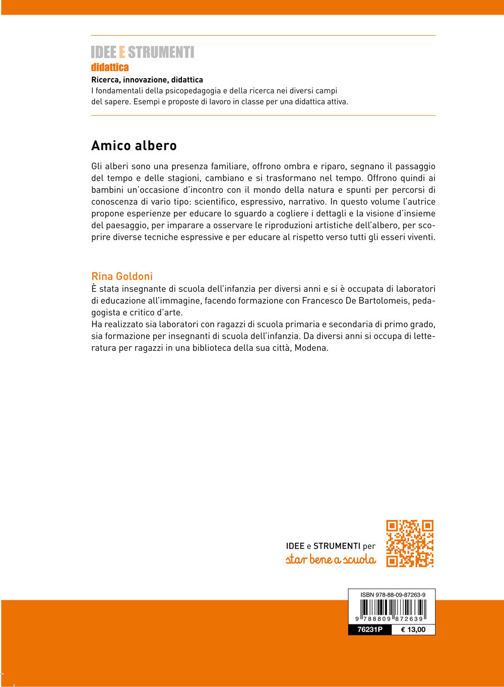 Amico albero. Educazione ambientale ed espressiva nella scuola dell'infanzia