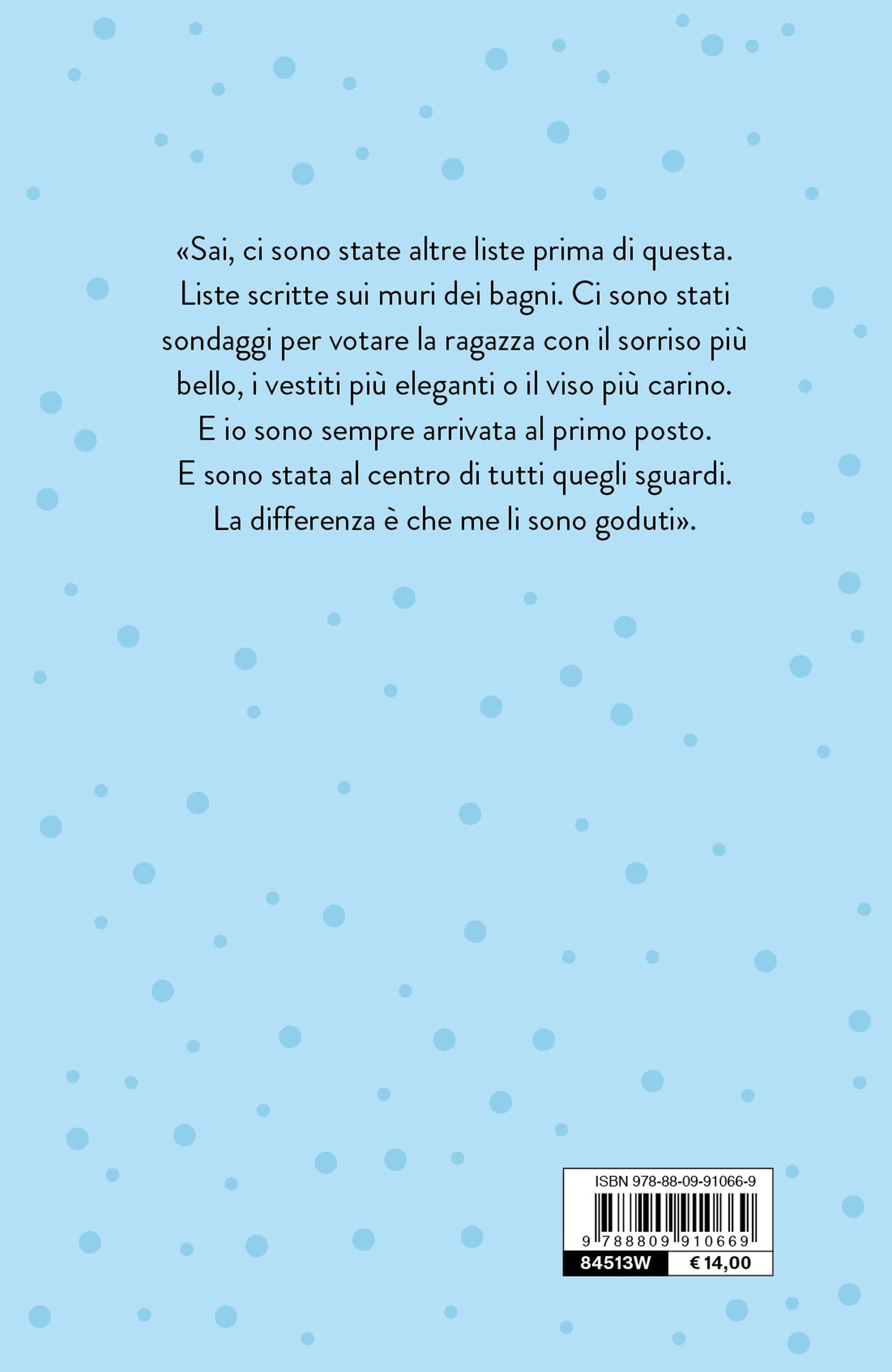 La più bella. Tu non sei un numero