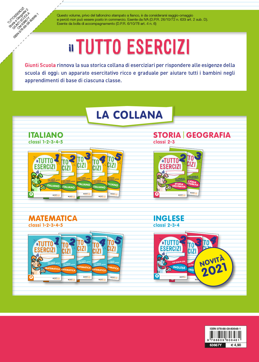 Il mio Tutto Esercizi - Storia e Geografia 2. I fatti nel tempo - Misurare il tempo - Cambiamenti nel tempo - Lo spazio e le cose - Rappresentare lo spazio - Il paesaggio intorno a noi - Cittadinanza attiva