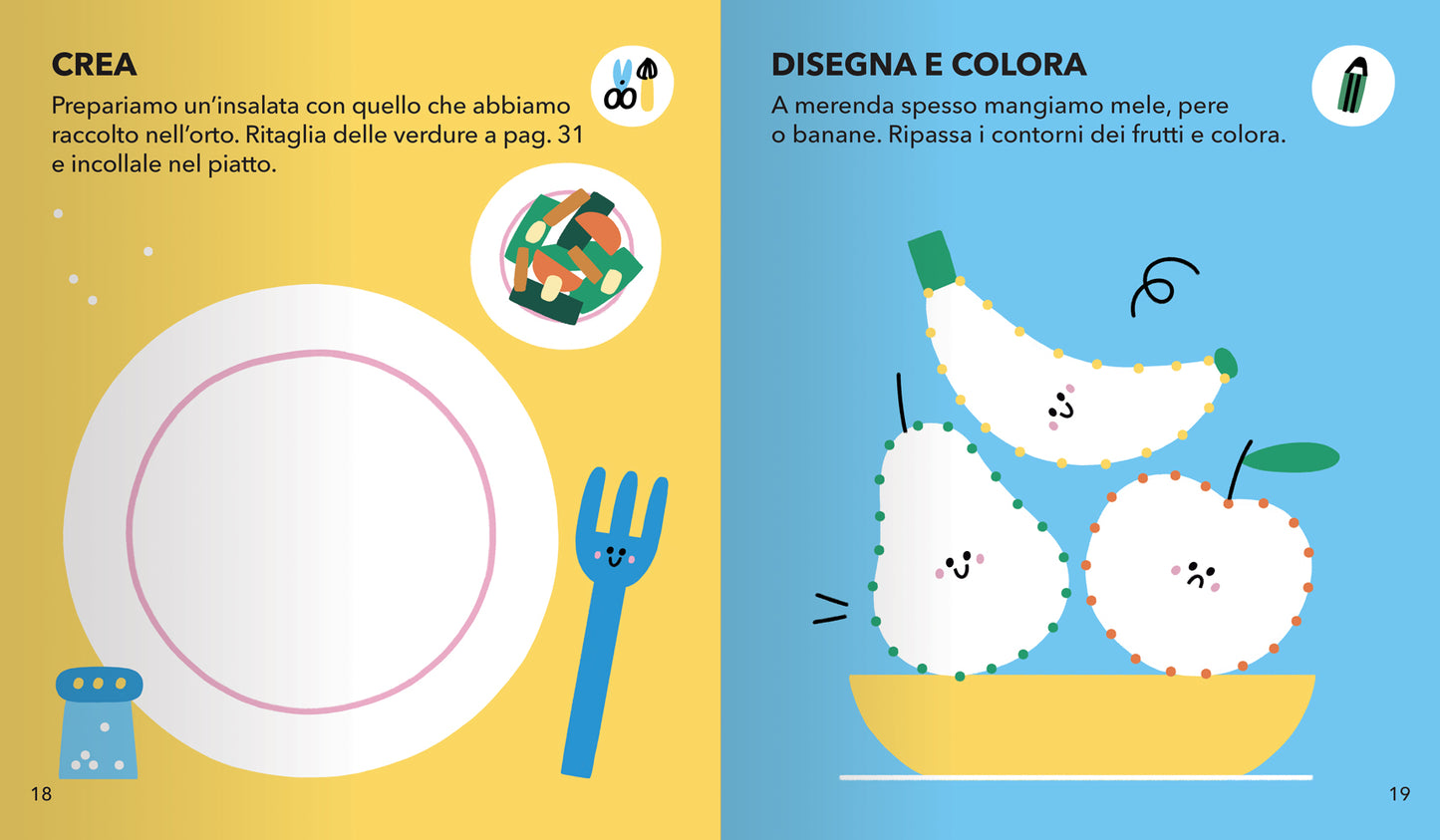 Gioca e disegna la tua scuola e i tuoi compagni