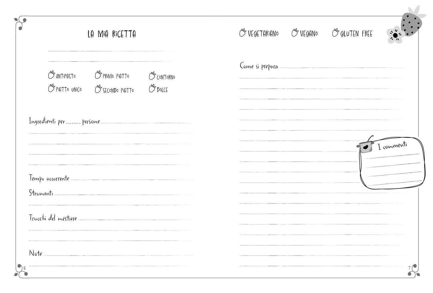 Le mie ricette