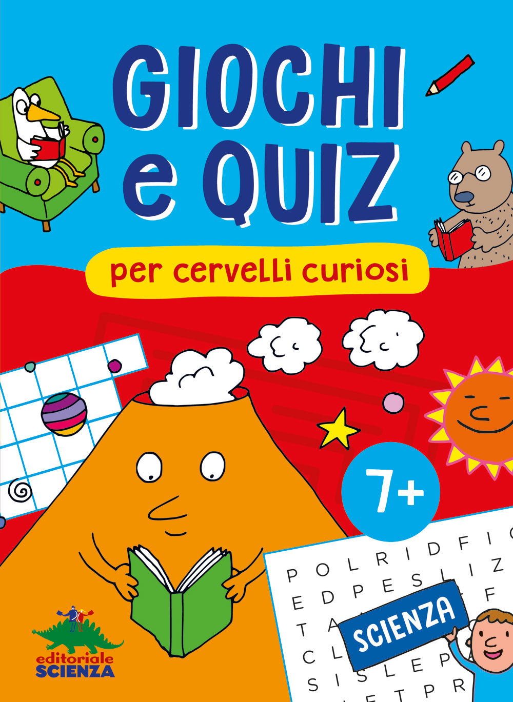 Scienza giochi e quiz per cervelli curiosi