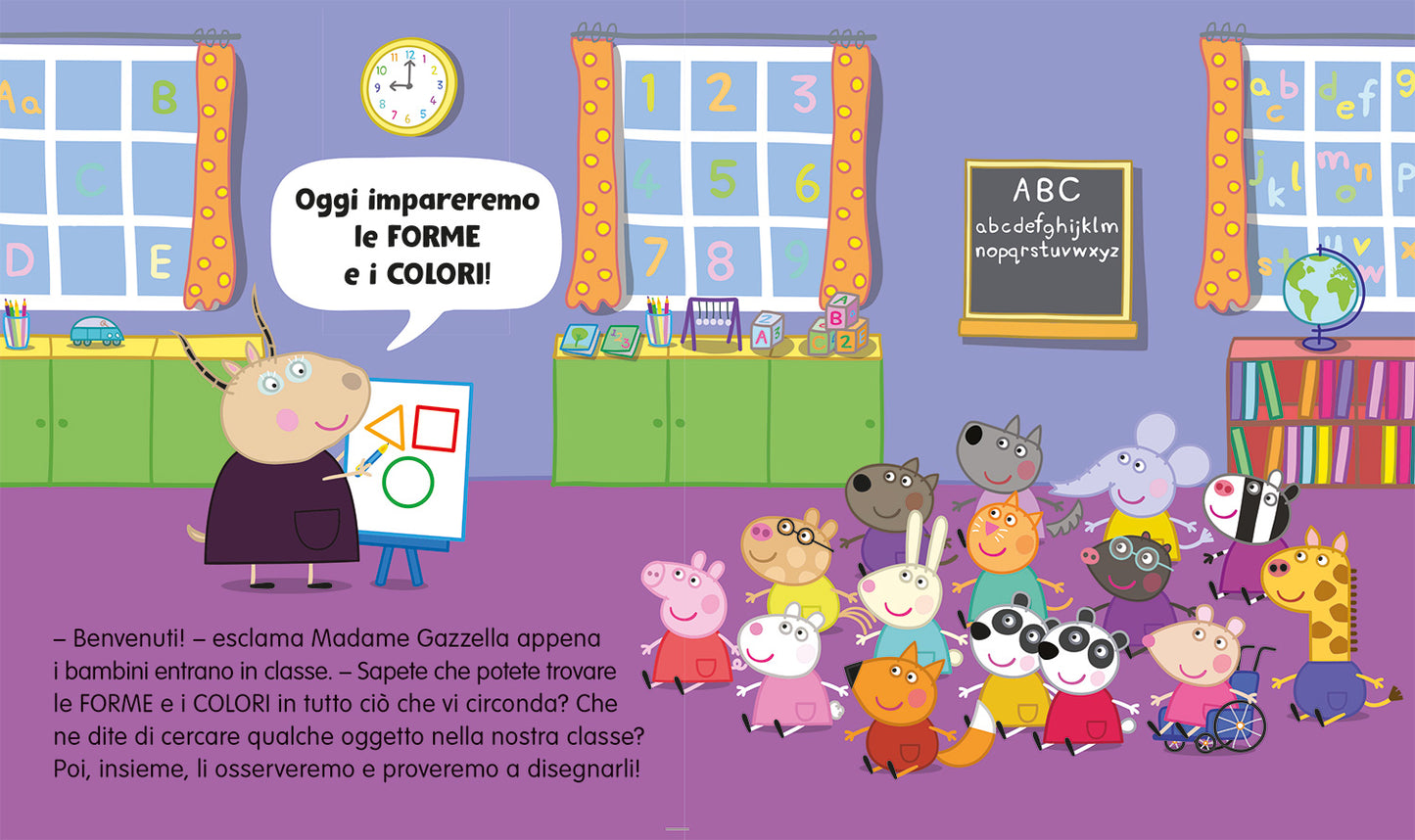Peppa. Forme e colori. Impara con peppa