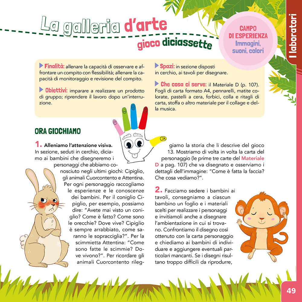 Kit Laboratori di potenziamento per la Scuola dell'infanzia . Attenzione, Abilità psicomotorie, Gestione delle emozioni e dei comportamenti