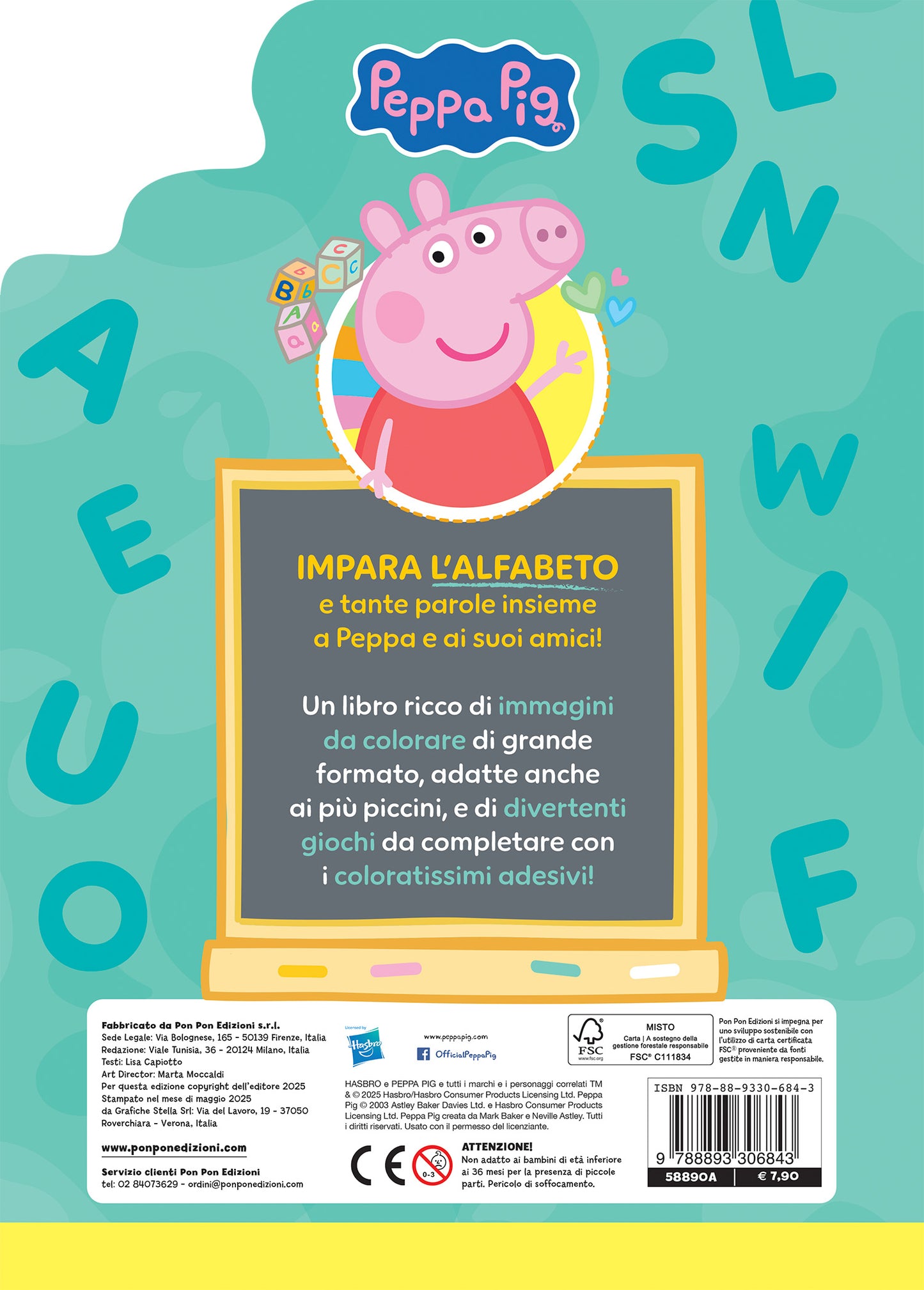 Peppa Pig. Il mio primo libro dell'alfabeto
