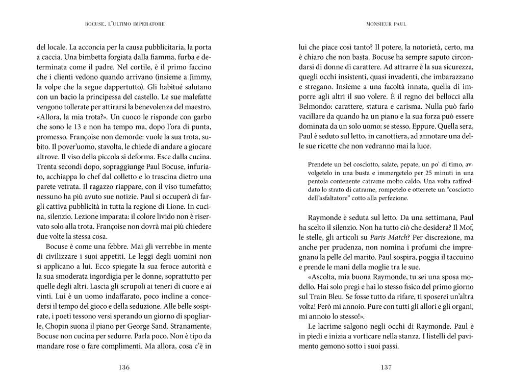 BOCUSE. L'ULTIMO IMPERATORE. L'ULTIMO IMPERATORE