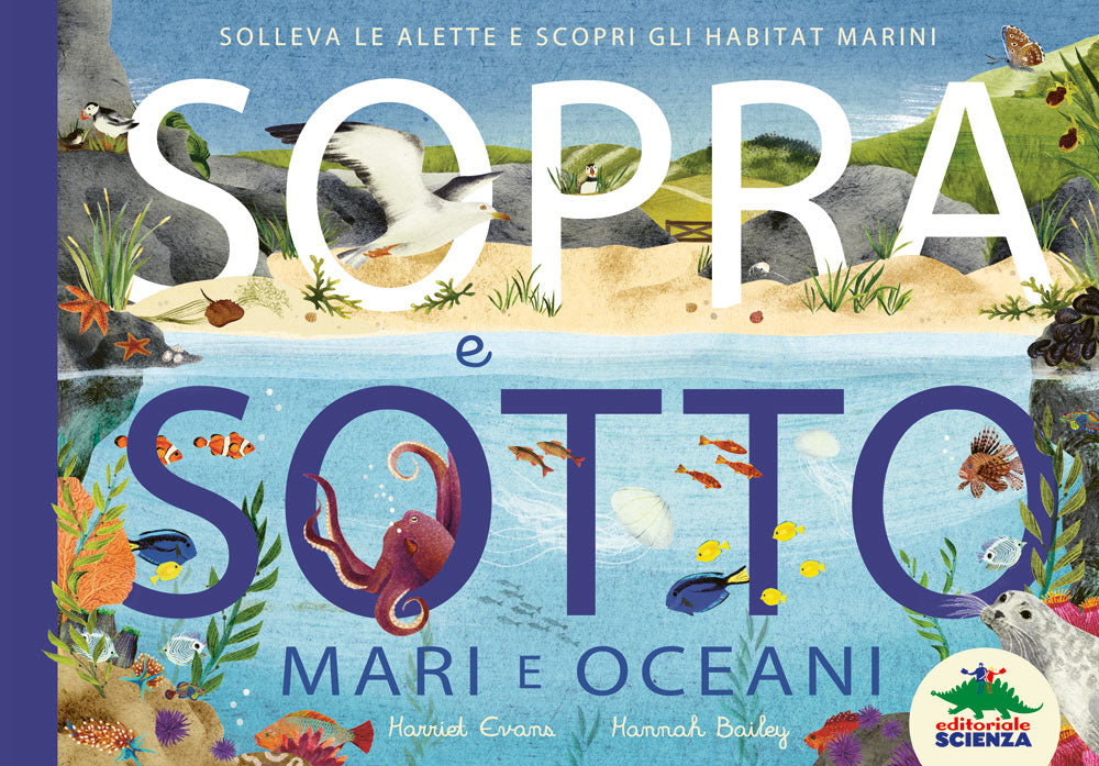 Sopra e sotto – Mari e oceani. Solleva le alette e scopri gli habitat marini