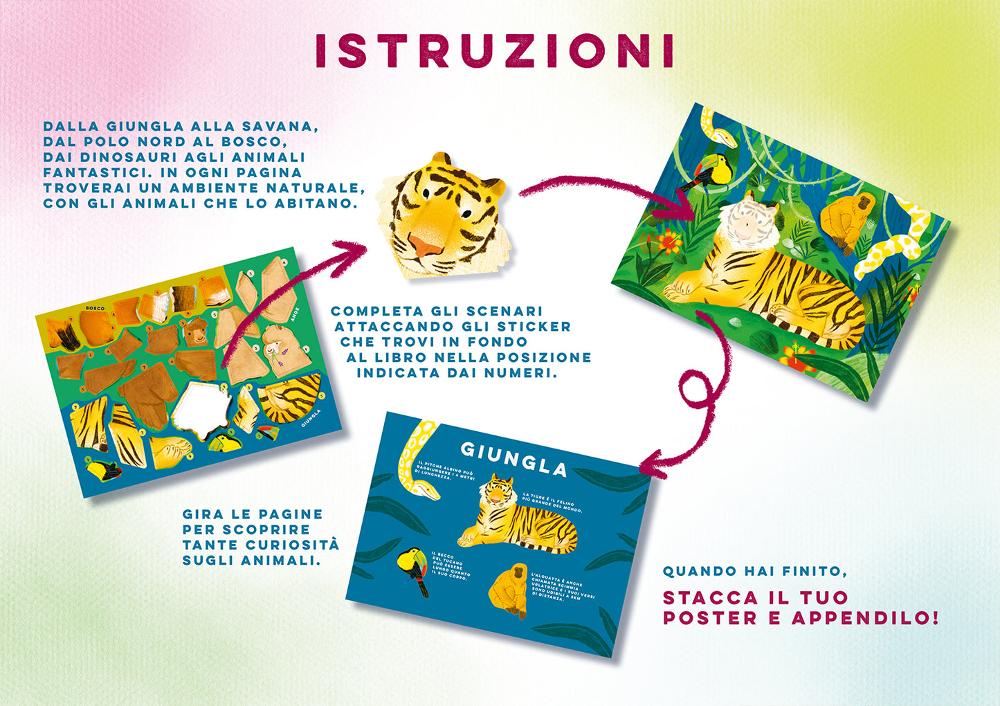 Animali Sticker Art