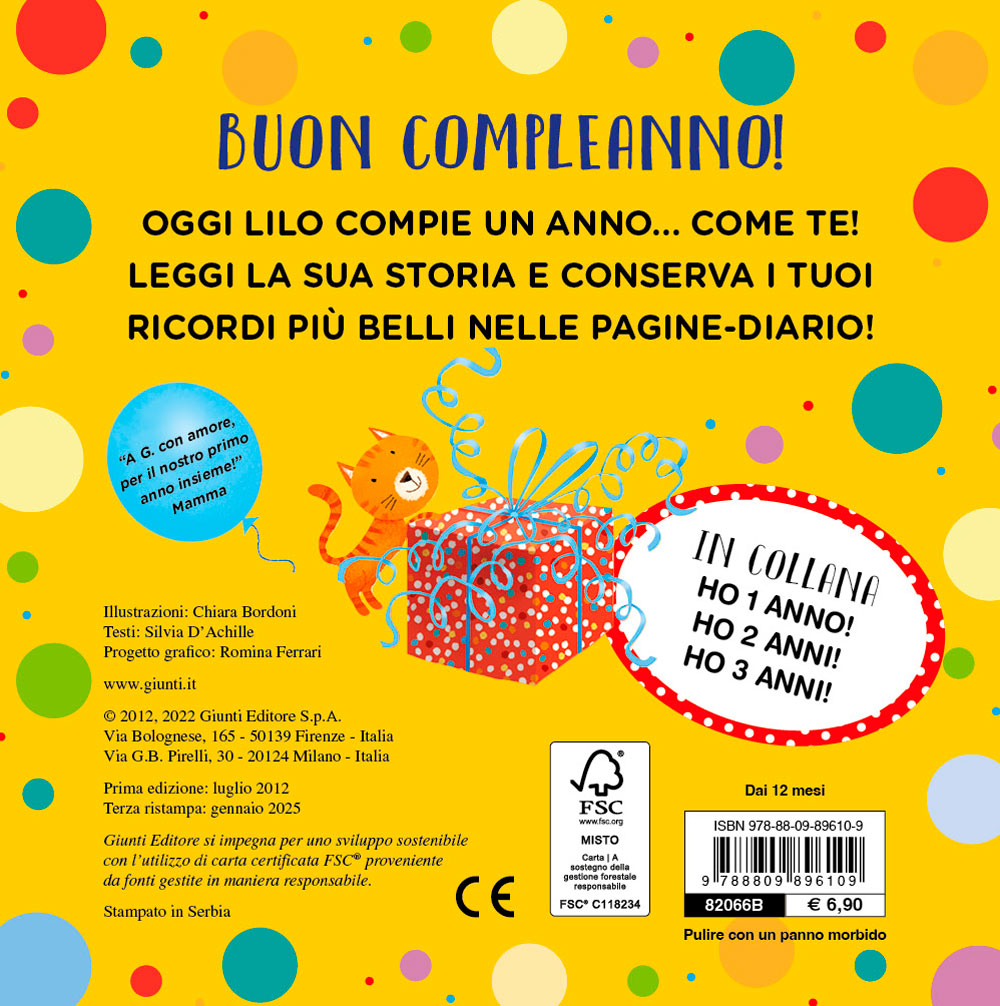 Ho 1 anno!