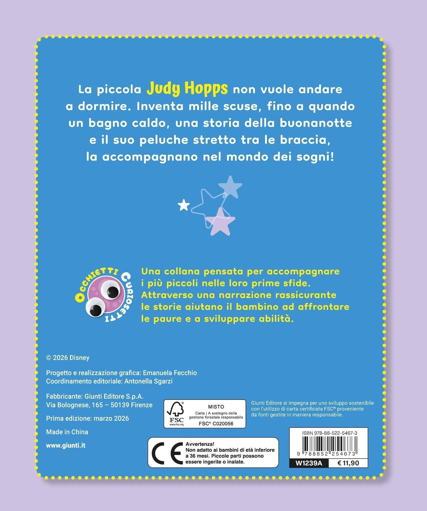 A nanna senza paura Occhietti curiosetti - Disney Little Judy