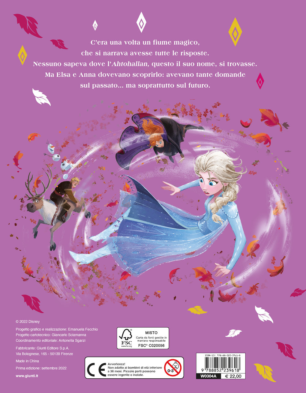 Frozen Libro Pop-up. La storia in 3d