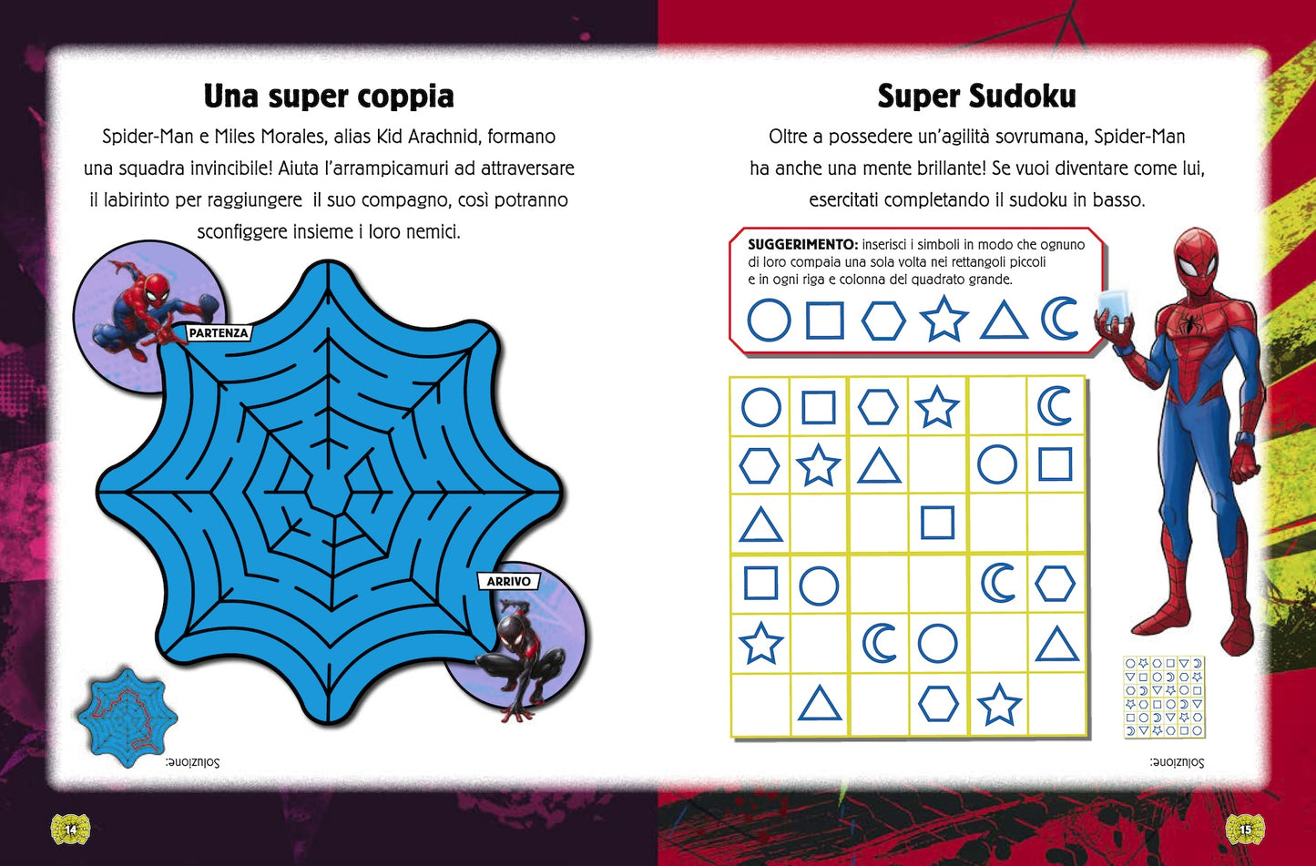Spiderman Bubble Stickers con tanti adesivi morbidosi