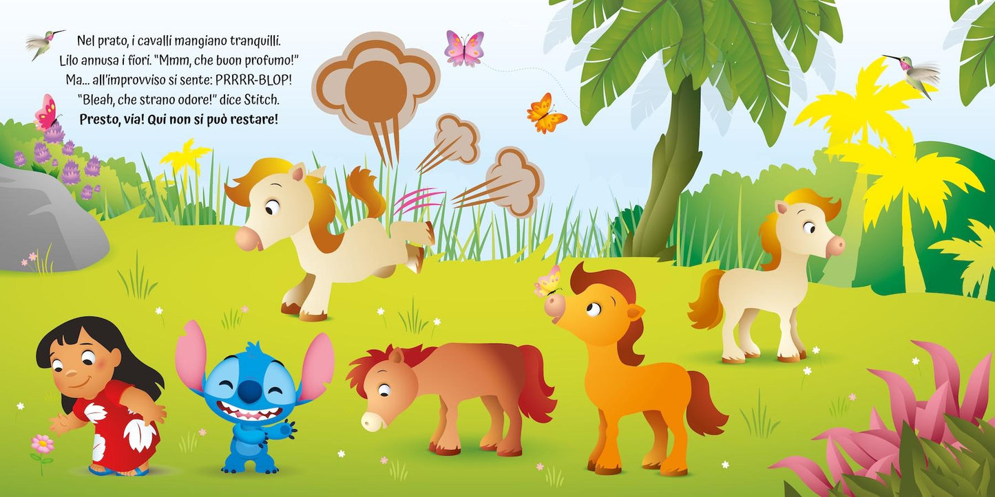 Stitch Il festival delle puzzette Libro sonoro Premi e ascolta